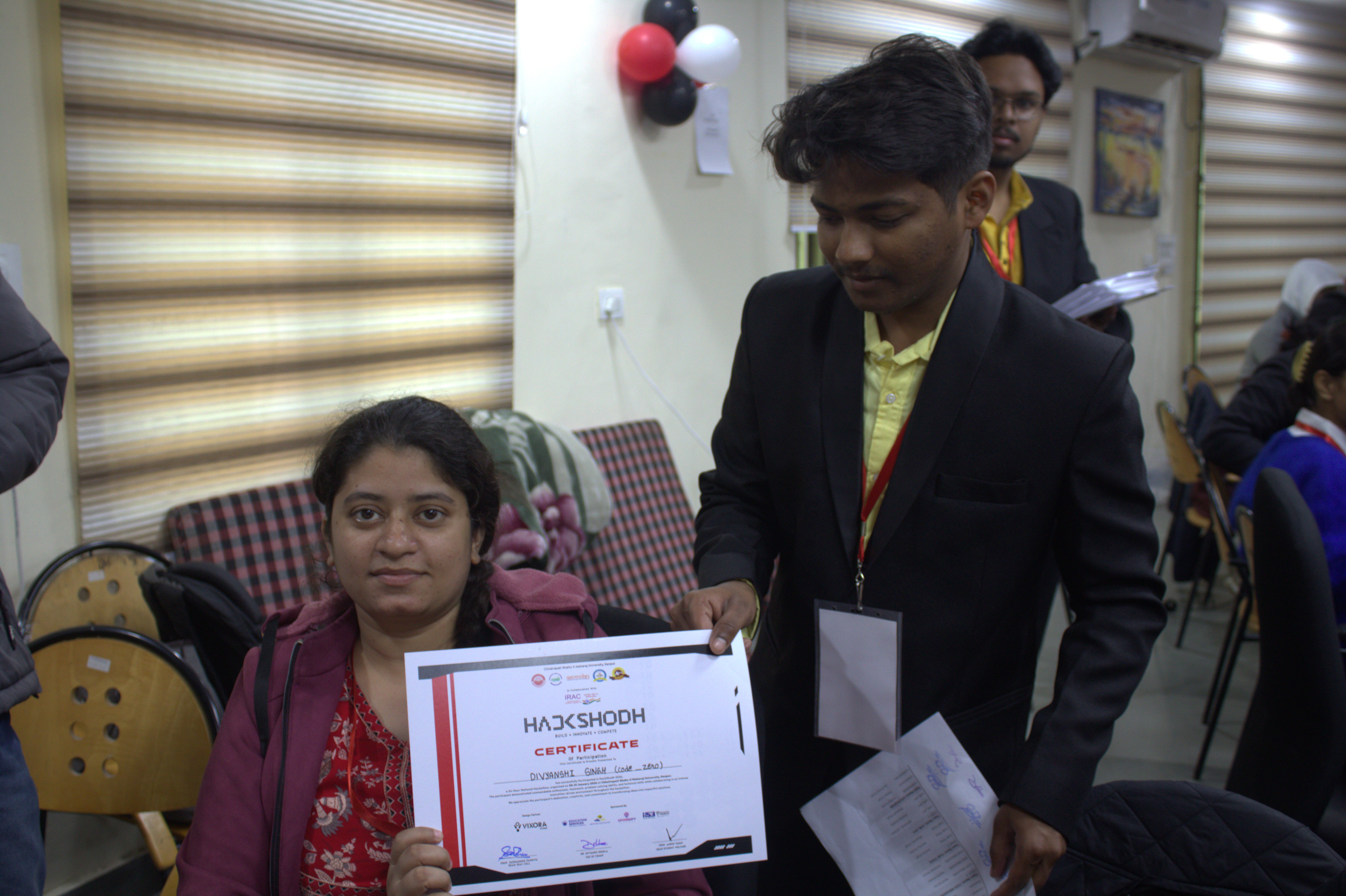 HackShodh Venue Setup